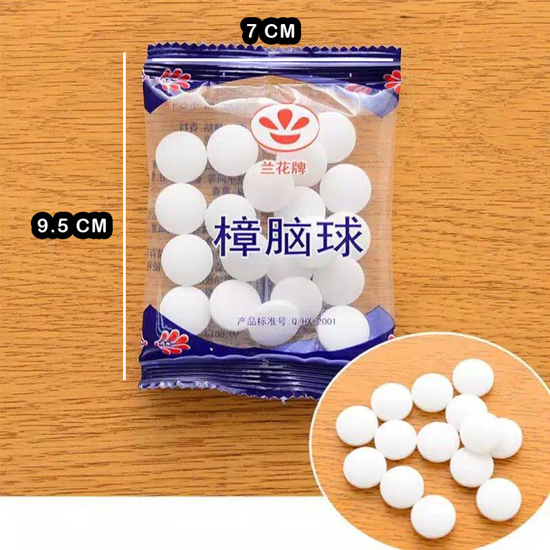 Kamper Kapur Barus Putih Pewangi Toilet Lemari Baju Pengusir Serangga