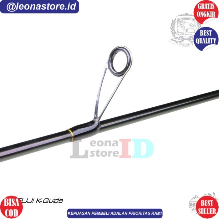 Joran Pancing Spinning Slow Jigging Team seahawk Kingdom Xtreme - 632B PE 3-6