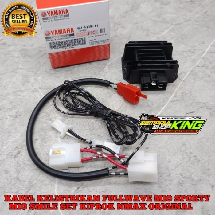 Kabel Kelistrikan Fullwave Mio Sporty Old Mio Smile Fullset Kiprok Nmax Original - Kabel+kiprok