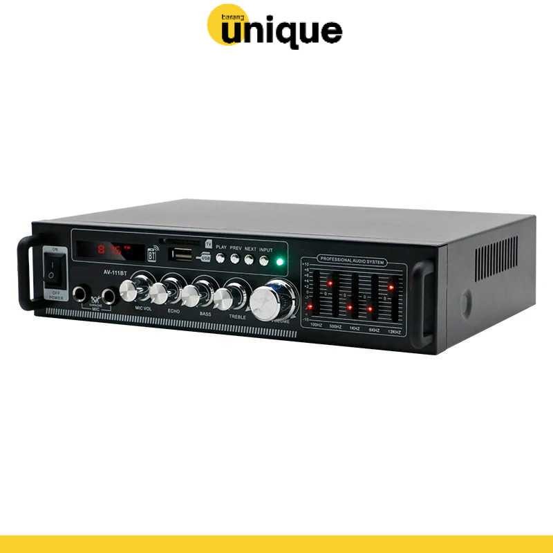 LDZS Audio Amplifier Bluetooth 5.0 HiFi 2 Channel Output 120W - AV-111BT