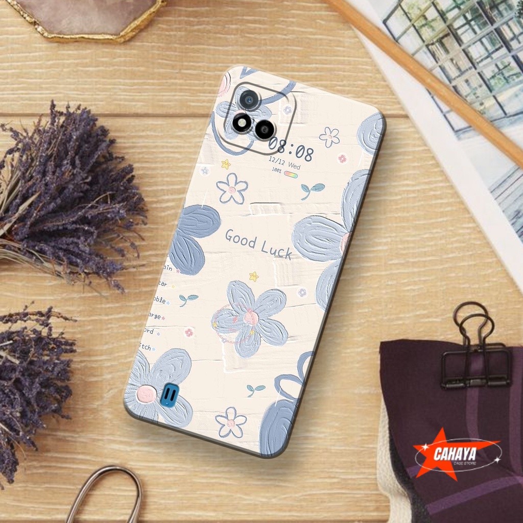 Case Hp Realme C20/Realme C11 2021  -  Fashion Case Estetik -  Softcase Kesing Hp Realme C20 / Realm