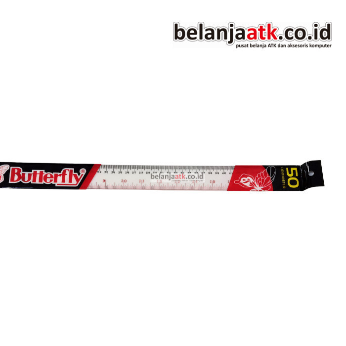 

Penggaris Mika 50 cm Butterfly