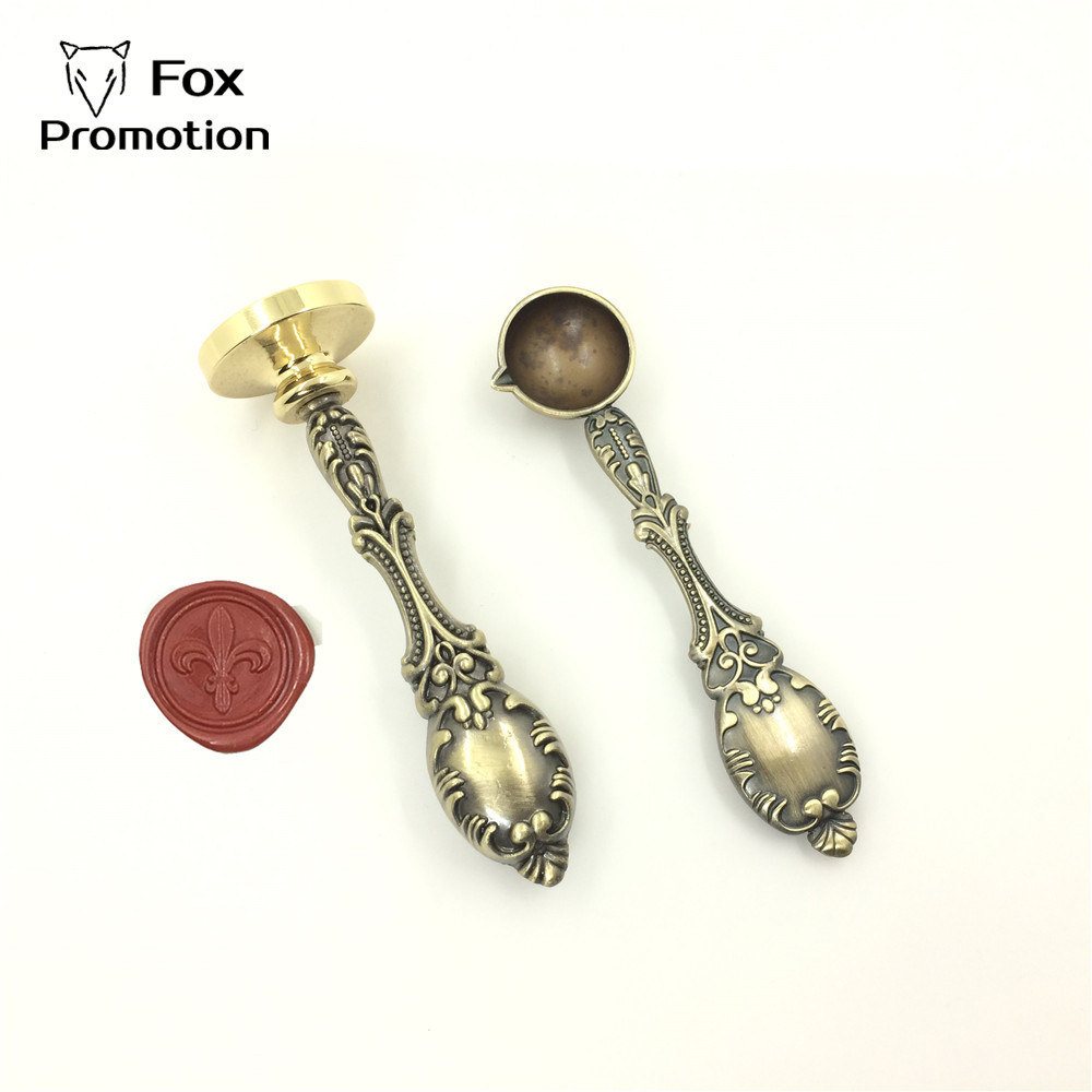 

Customize Wax Stamp personal Logo vintage metal handle Spoon,DIY Ancient Seal Retro Stamp,Personalized Wax Seal custom design