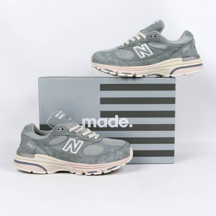 Sepatu NB New Balance 993 MiUSA KITH Pistachio Green (100% BNIB) Sneakers Pria Original Import