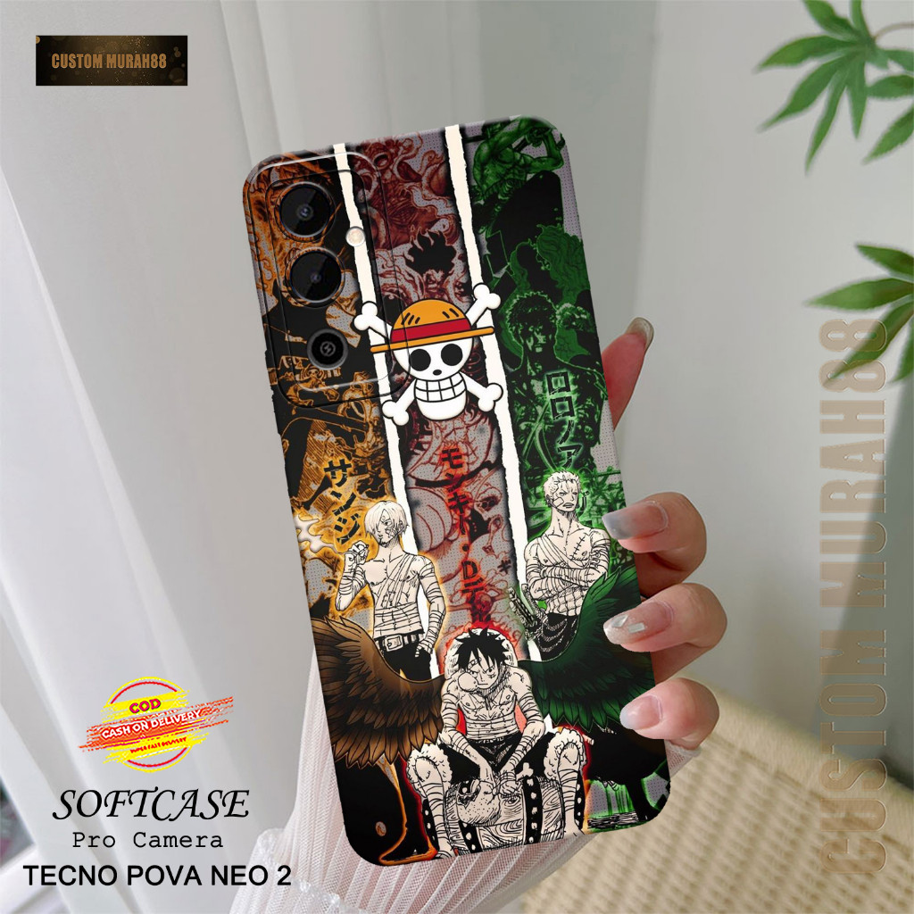Case Tecno Pova Neo 2 Terbaru - Fashion Case ANIME - Casing Hp Tecno Pova Neo 2 - Softcase Pro Camer