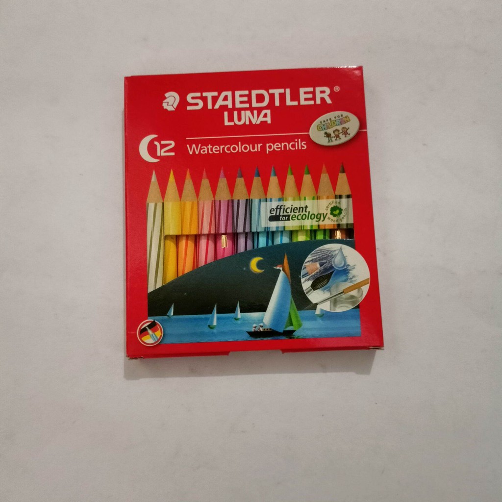 

pensil warna STAEDTLER LUNA 12 water colour pencils pendek