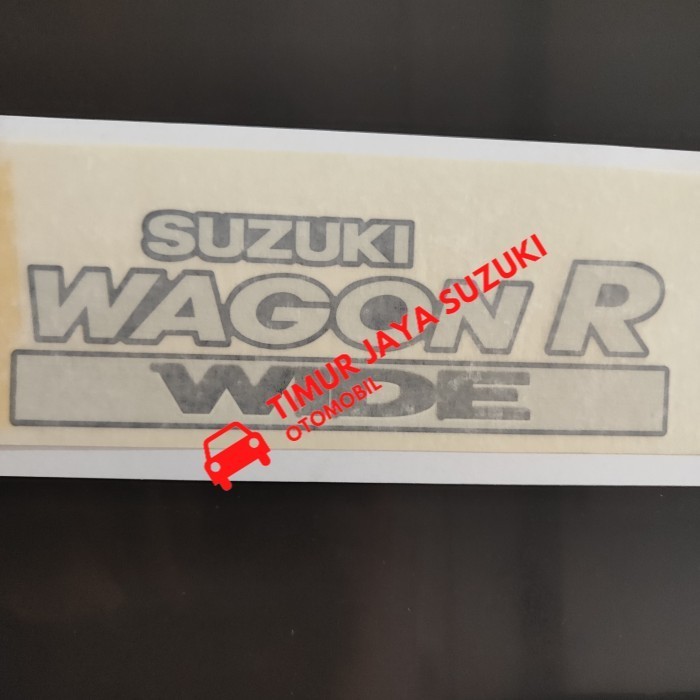 Ready COD Sticker suzuki wagon R wide asli SGP Part
