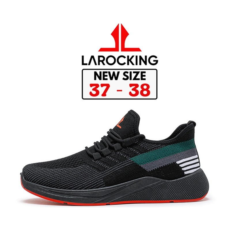 [NEW PRODUCT] Larocking - Vortex Hitam | Sepatu Sneakers Running Gym Shoes Sports