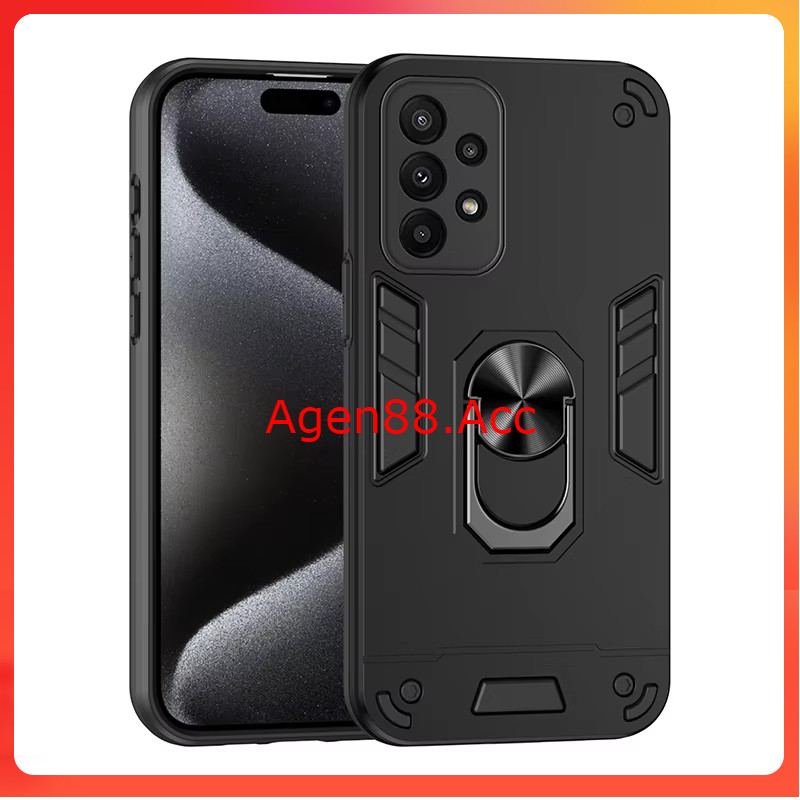 [ SAMSUNG A31 / A32 4G / A32 5G / A33 5G / A51 / A52 / A52S / A53 / A73 5G ] CASE ROBOT RING STAND T