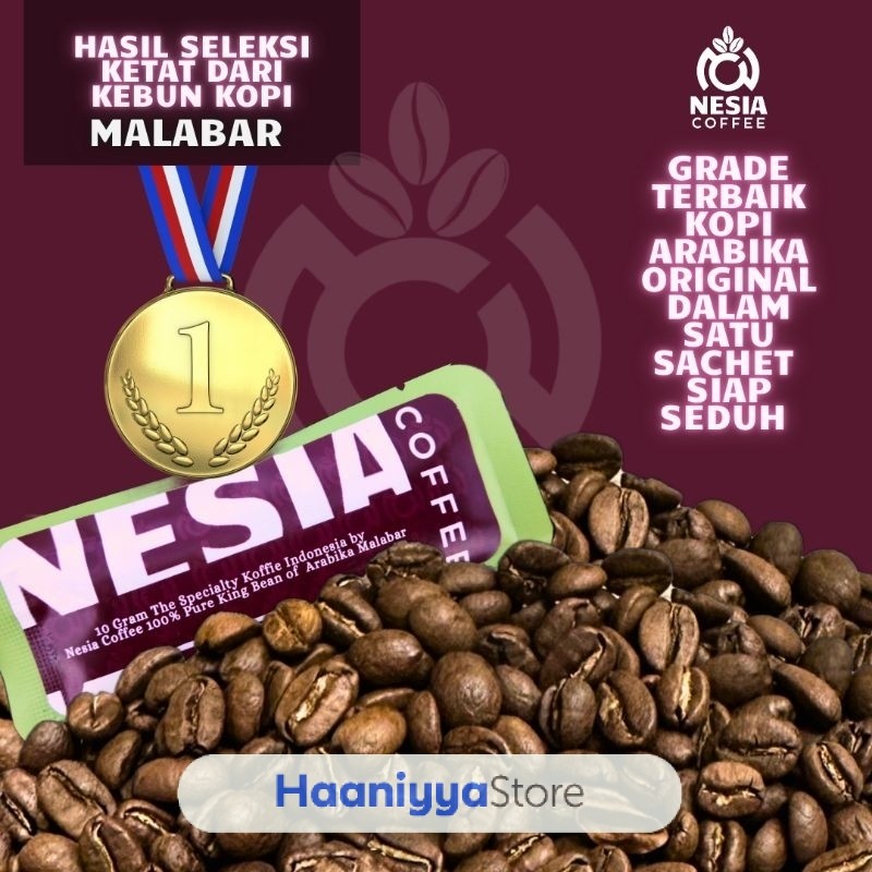 

Asli Kopi Bandung - Kopi Arabika Grade Terbaik Sachet 10gr 100% Asli Malabar Specialty rasa paling enak di Indonesia siap seduh original natural medium taste Fruity aroma terdekat espreso V60 TUBRUK healing mantap lambung bukan gayo Robusta