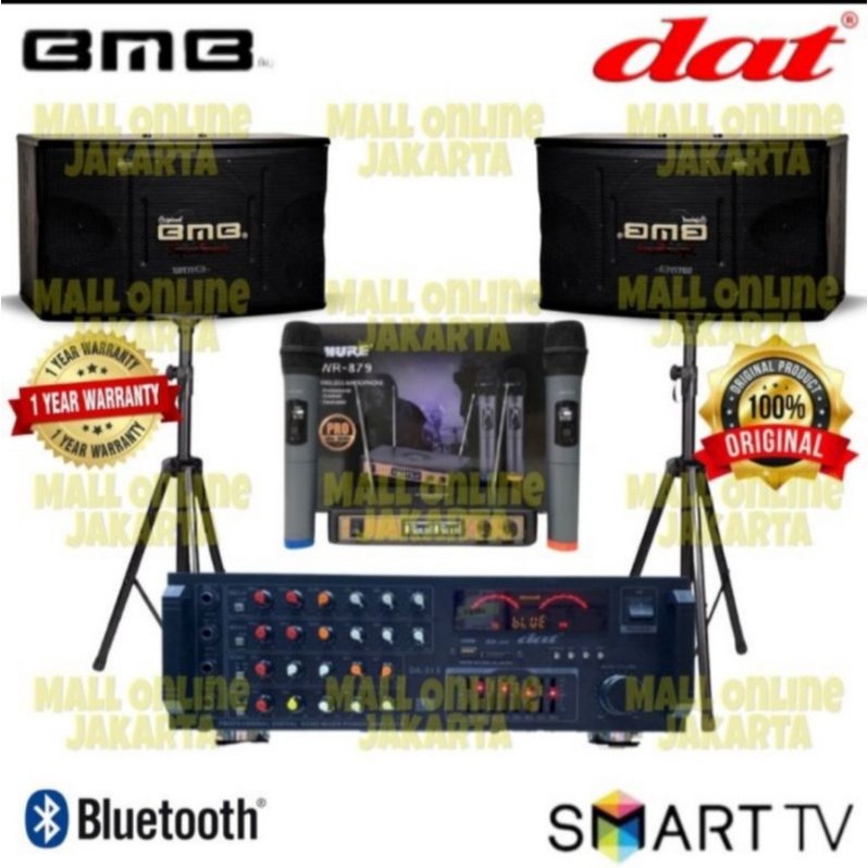 Paket Karaoke Bluetooth BMB 10inch paketan sound system audio