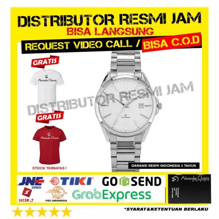 ALEXANDRE CHRISTIE AC8585MD AC 8585 AC8585 GARANSI RESMI 12 BULAN