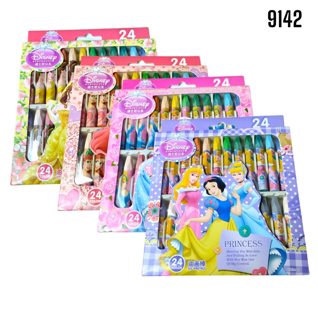 

OBRAL Crayon Oil Pastel Impor Karakter Princess Krayon Minyak Alat Mewarnai Anak Sekolah Fancy SHABQ