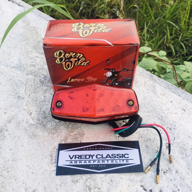 LAMPU STOP LED STOPLAMP CB STOPLAMP BSA LED termurah