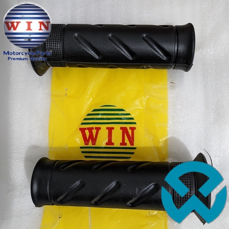 Handgrip Supra Lama / Supra X 100 / Supra Fit | grip handfat WIN | sarung gas motor honda wave XX la