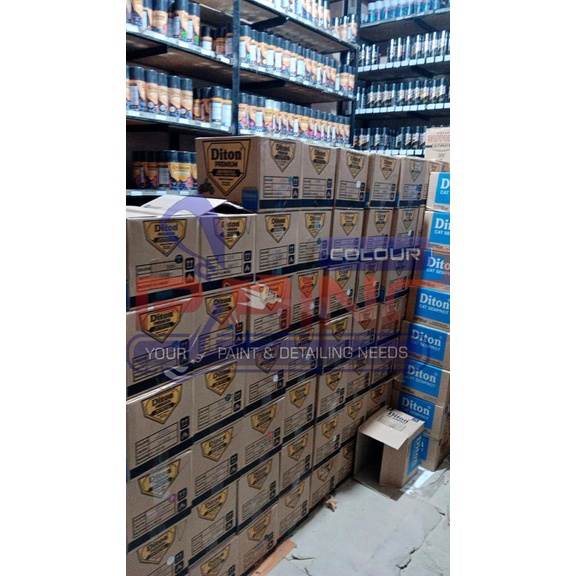 HEMAT Diton Premium 9109 Black Cat Semprot Glossy