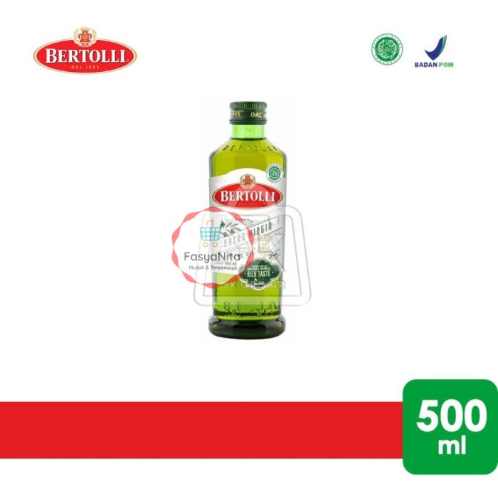 

Bertolli Extra Virgin Olive Oil / Minyak Zaitun Murni 500ml Botol Kaca - FasyAnita Mart Denpasar