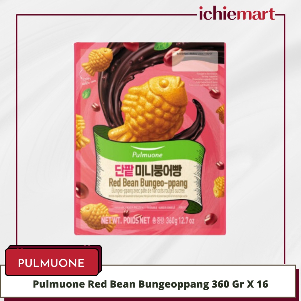 

Kue Ikan Pulmuone Red Bean Bungeoppang 360 Gr
