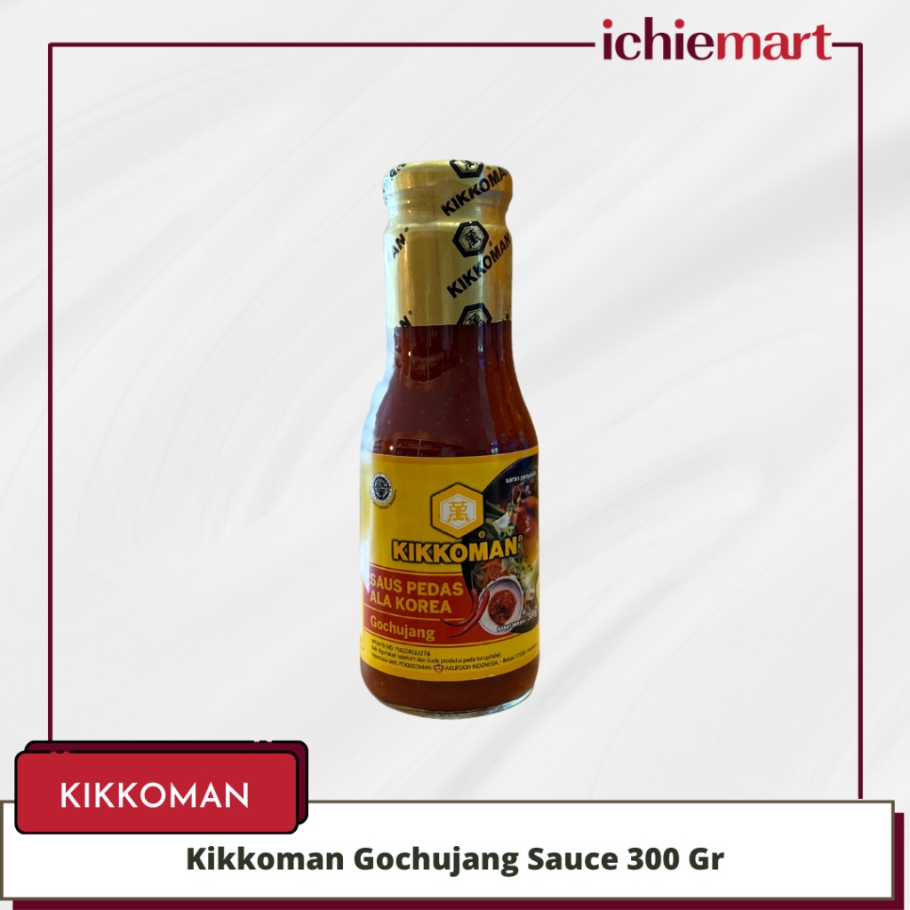 

Kikkoman Gochujang Sauce / Saos Pedas Korea 300 Gr