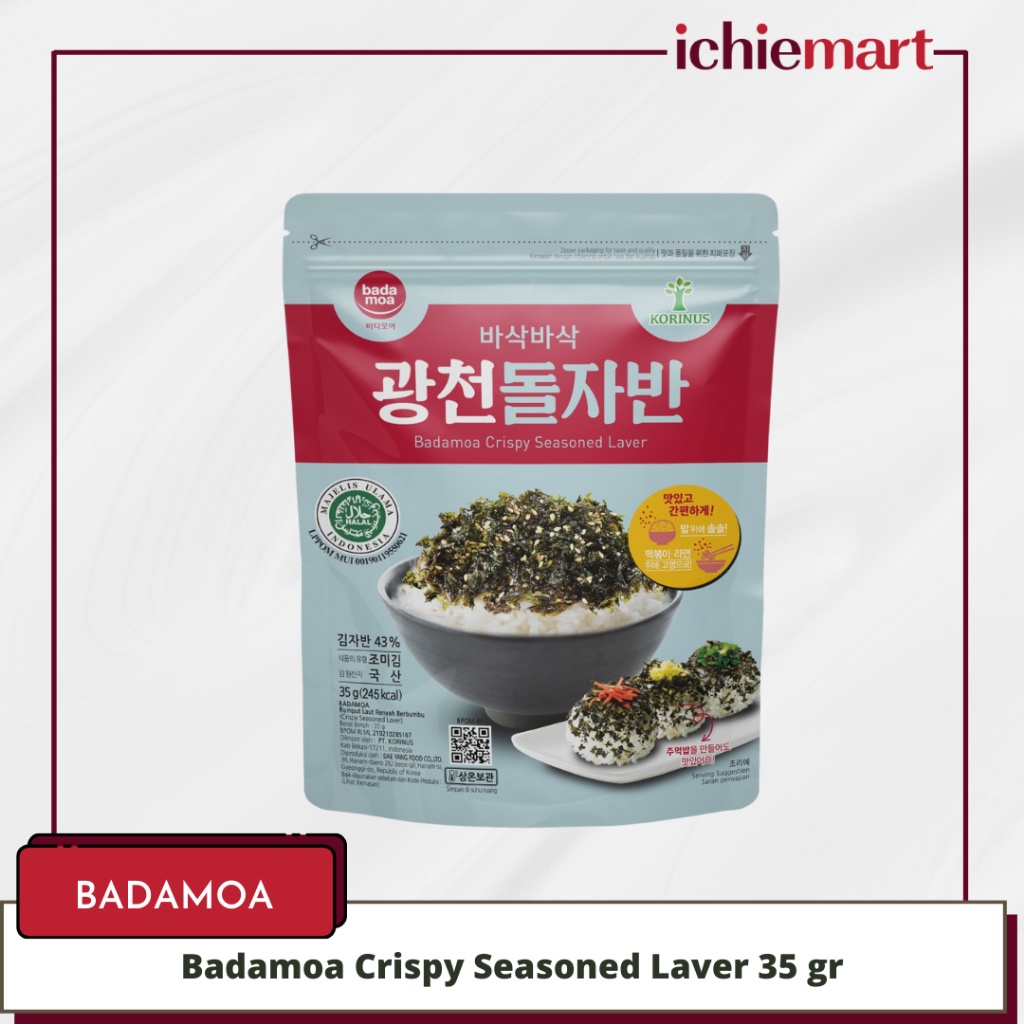 

Badamoa Crispy Seasoned Laver Original 35 Gr