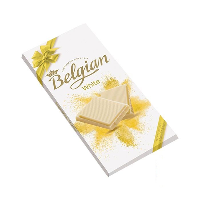 

The Belgian White Chocolate Bar [100 gr]