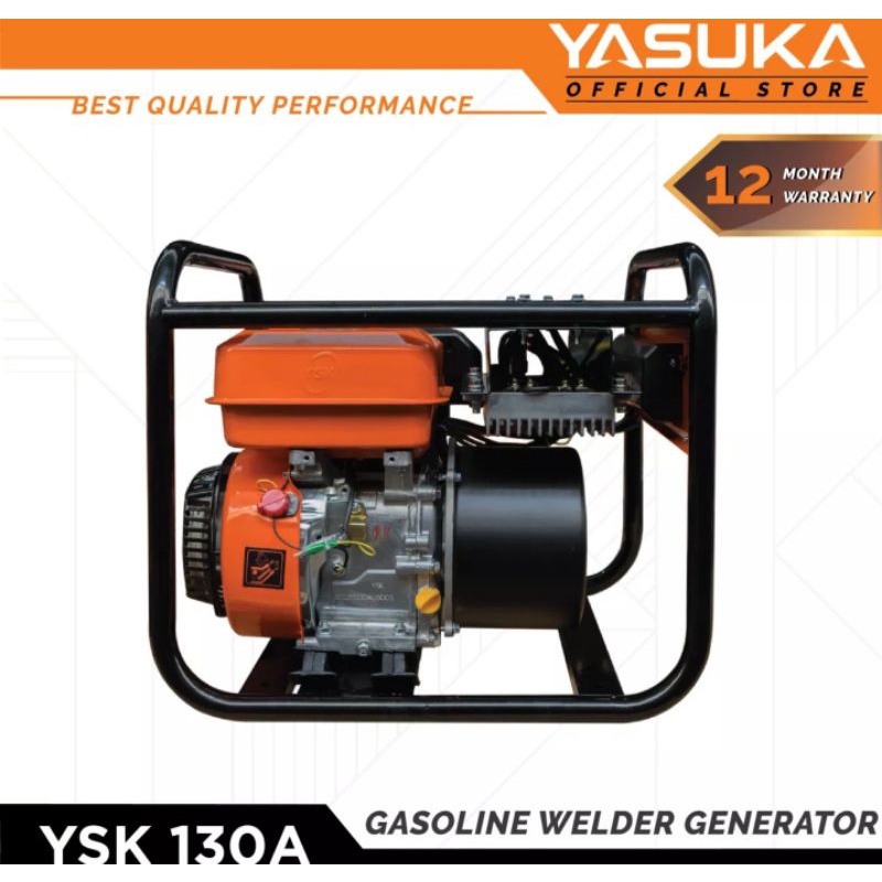 promo bulan ini MESIN LAS & GENSET BENSIN YASUKA YSK 130 A WELDER GENERATOR