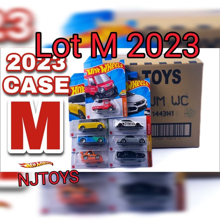 Hot Wheels Basic Lot E F G H J K L 2023 - Lot M 2023