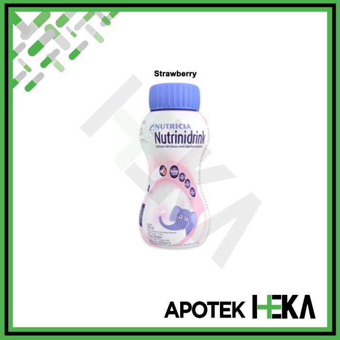 

✨PROMO✨ -Nutrinidrink 200 ml - Susu Pemenuhan Energi Berat Badan 1-12 Tahun - Vanila