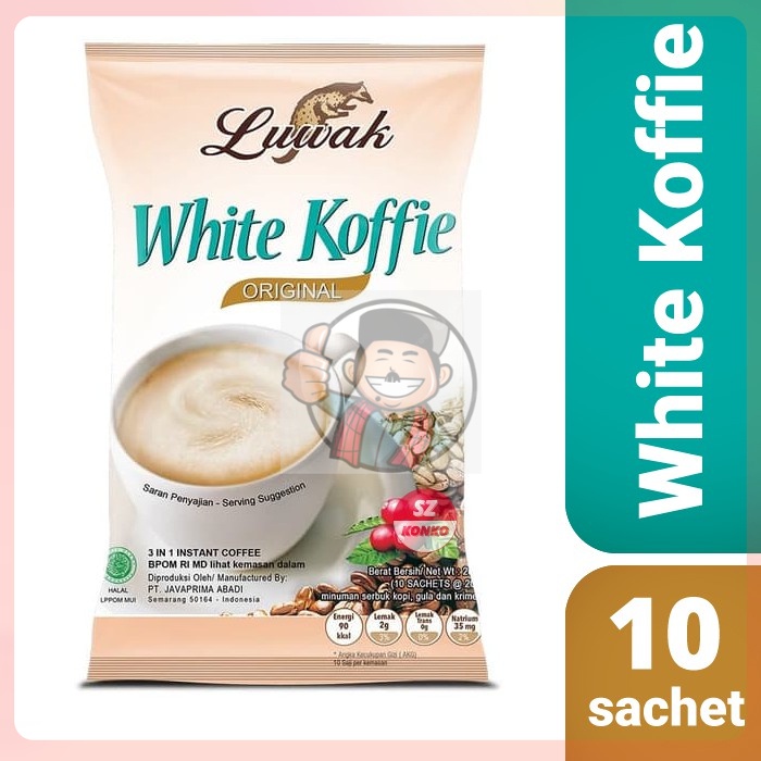 

Kopi Luwak White Koffie Renceng isi 10 sachet