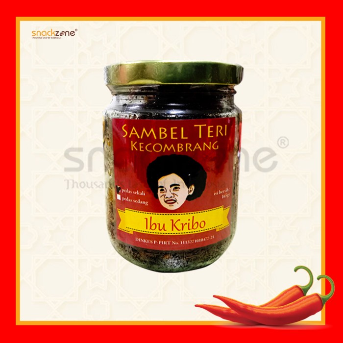 

Sambal Teri Kecombrang Ibu Kribo/ Sambel Ibu Kribo Bogor