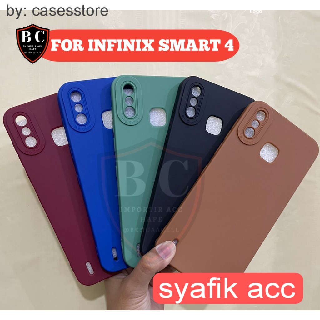 CASE INFINIX SMART 4 - SOFTCASE PRO CAMERA INFINIX SMART 4