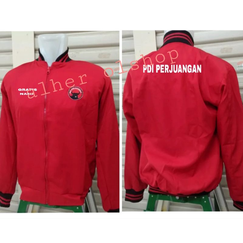 jaketpartai PDI Perjuangan jaket bomber partai PDI P jaket PDI jaket PDIP Jaket PDI-P jaket partai P