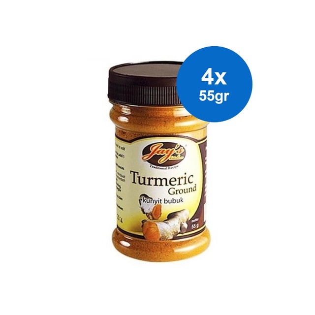 

Jay's Turmeric Ground Kunyit Bubuk 55 gr x 4
