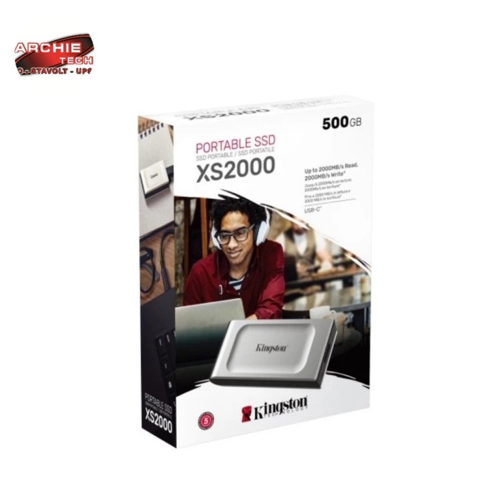 KINGSTON PORTABLE SSD XS2000 500GB SSD External