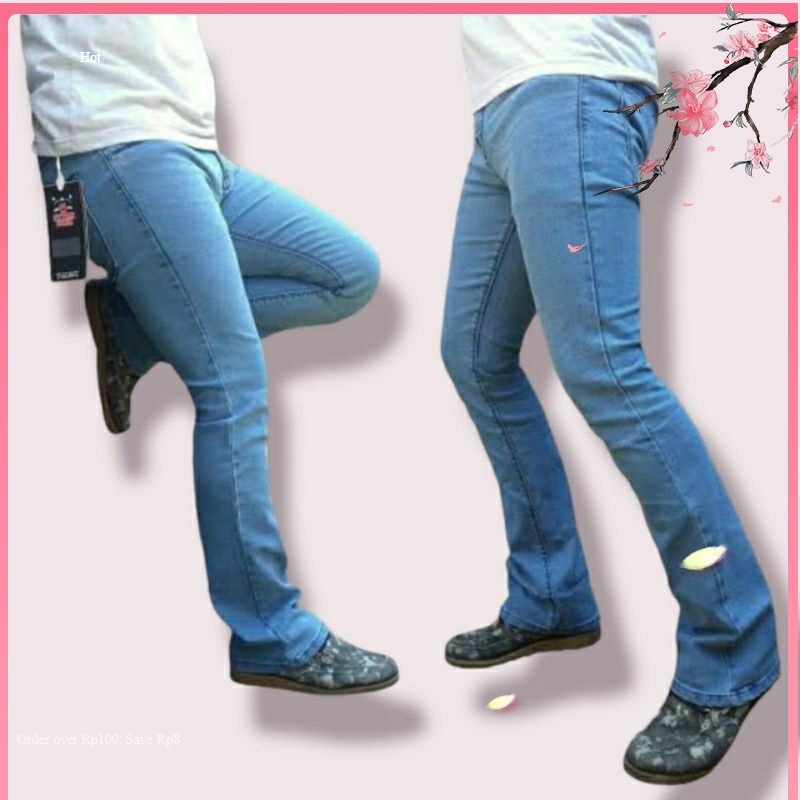 Celana pria simple keren kekinian / Celana Panjang CUTBRAY LEV-IS 505 jeans pria