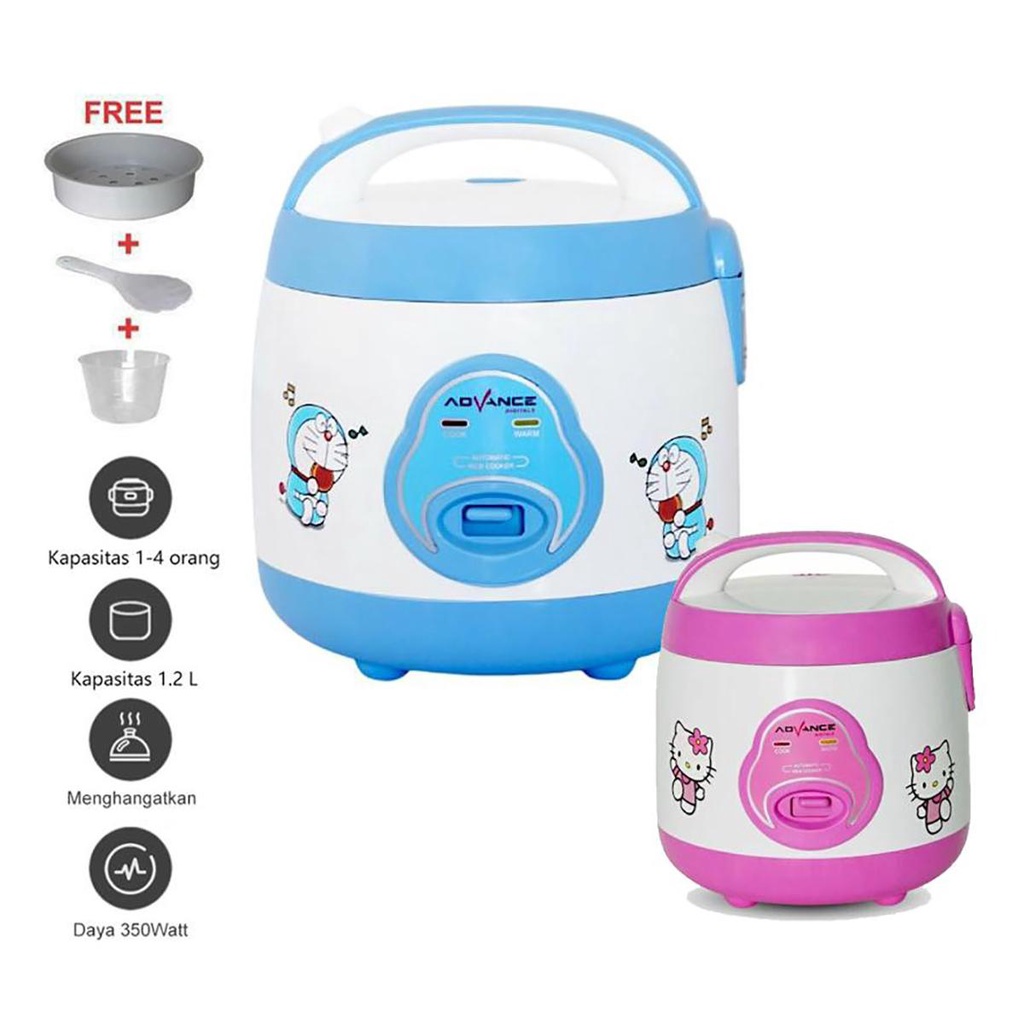 Rice Cooker Karakter Advance G15 1.2 Liter Penanak Nasi Magic Jar Magic Com