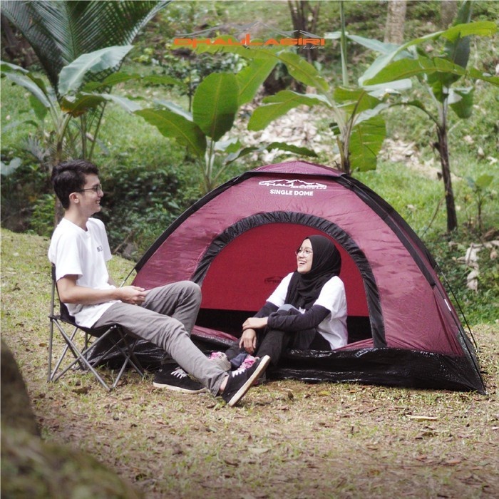 Dhaulagiri Single Dome Tent / Tenda Dome Ozark Trail Tenda Camping Outdoor