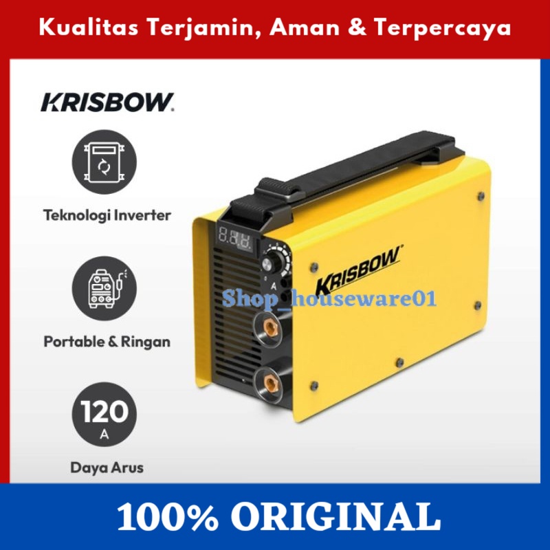 Krisbow Mesin Las Inverter 120a Vrsd12/Mesin Las