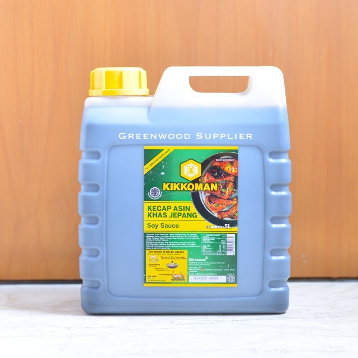 

Kikkoman Soy Sauce / Kecap Asin Khas Jepang - 5 Liter [EKSPEDISI]