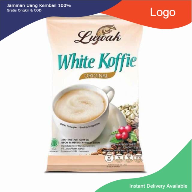 

[ORIGINAL] LUWAK WHITE KOFFIE 20 GRAM (1 SACHET)