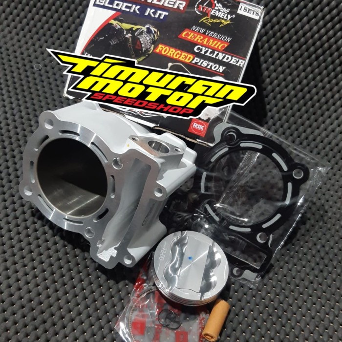 READY CYLINDER BLOK XTR MX  MX KING  VIXION 73 MM CERAMIC ORIGINAL