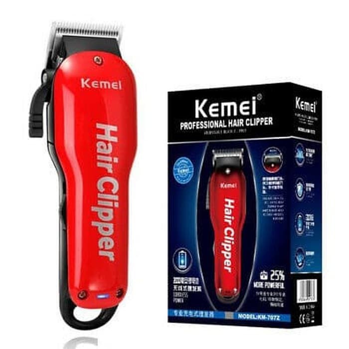 Alat Cukur Rambut Kemei kKM-707Z hair clipper KM707Z Barber Cordless CAS Cukuran Original