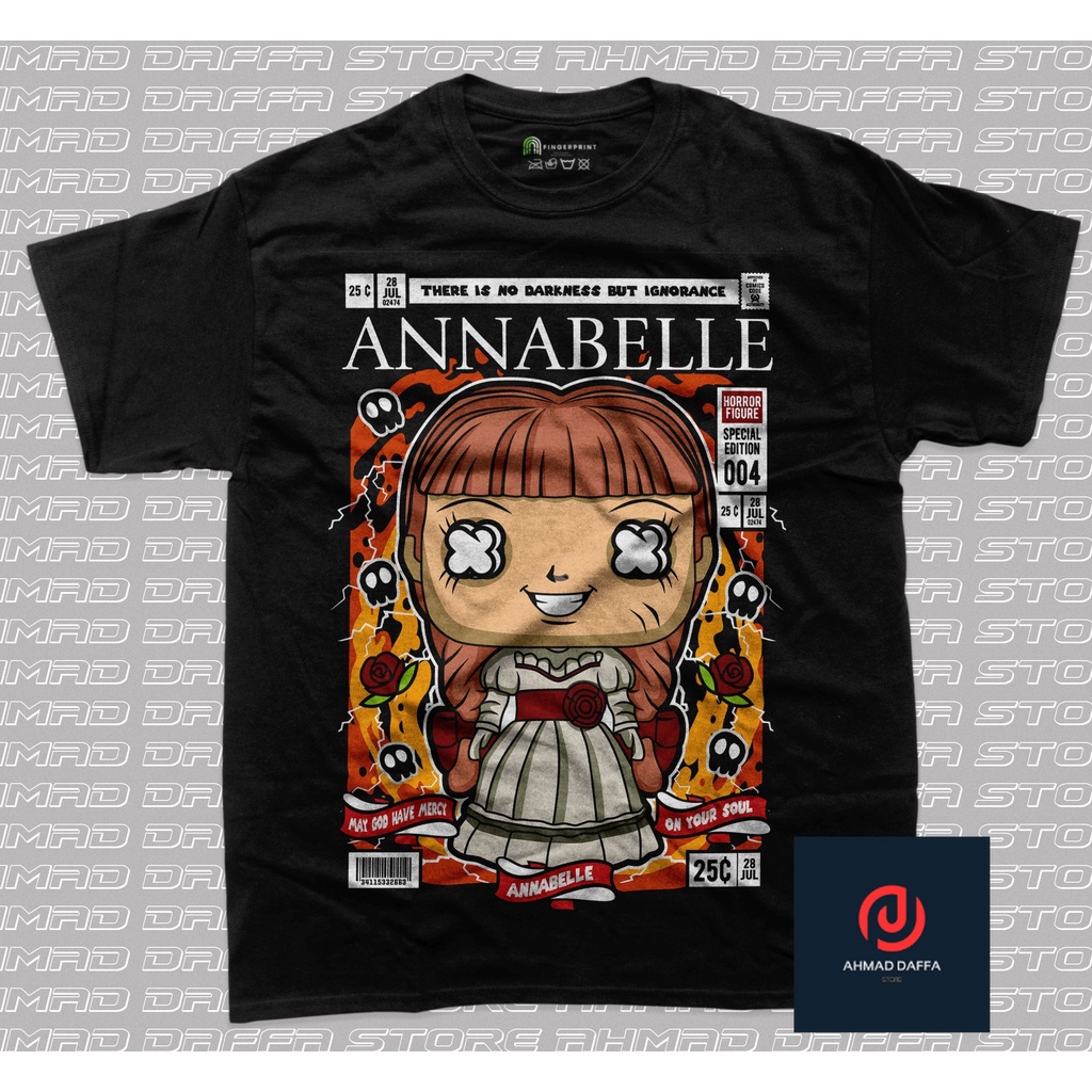 FUNKO POP - Annabelle T-Shirt - Baju - Kaos - Baju Kaos - Cotton Combed 24s