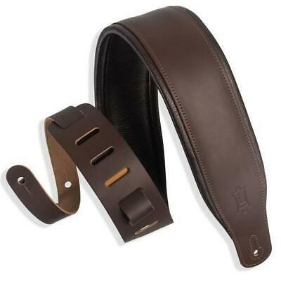 

LEVYS M70-DBR 1 1/2 GENUINE LEATHER GUITAR STRAP , BMJ