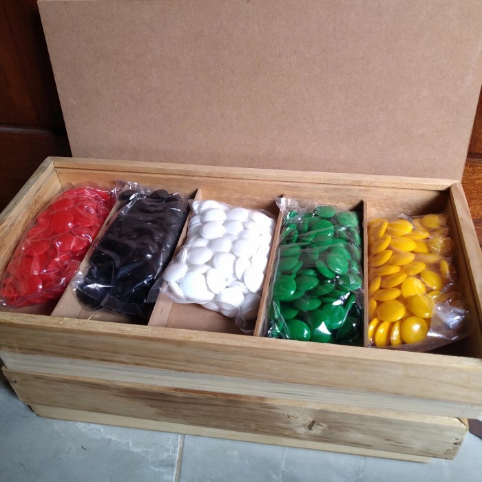

Kotak kancing genetika 5 warna