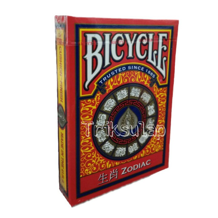 Sulap Bicycle Zodiac Playing Card