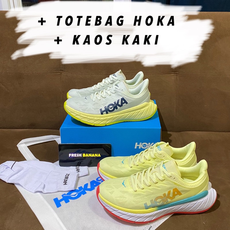 SEPATU Hoka Carbon X 2 MENS Running Shoes HOKA CARBON X2 / SEPATU RUNNING COWOK HOKA ONE ORIGINAL Ho