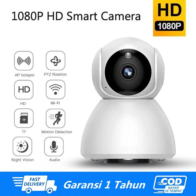 CCTV Snowman 1080P 8MP Wifi Lampu 360 PTZ Waterproof / Anti Air IP Kamera / Kamera cctv Bulb HD