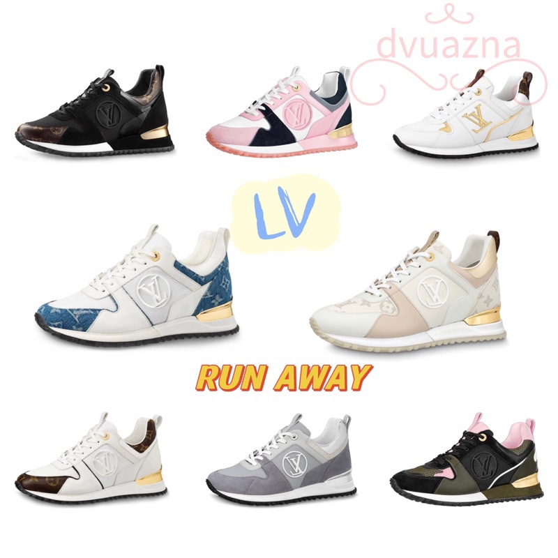 New 100% authentic LOUIS VUITTON/LV RUN AWAY Sneakers Long