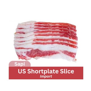 

US BEEF SLICE SHORTPLATE daging Yoshinoya grill yakiniku